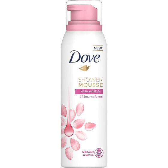 Shower Mousse Rose Oil