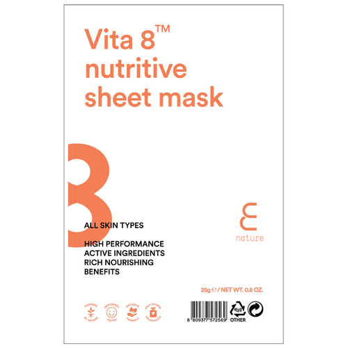E Nature Vita 8 Nutritive Sheet Mask