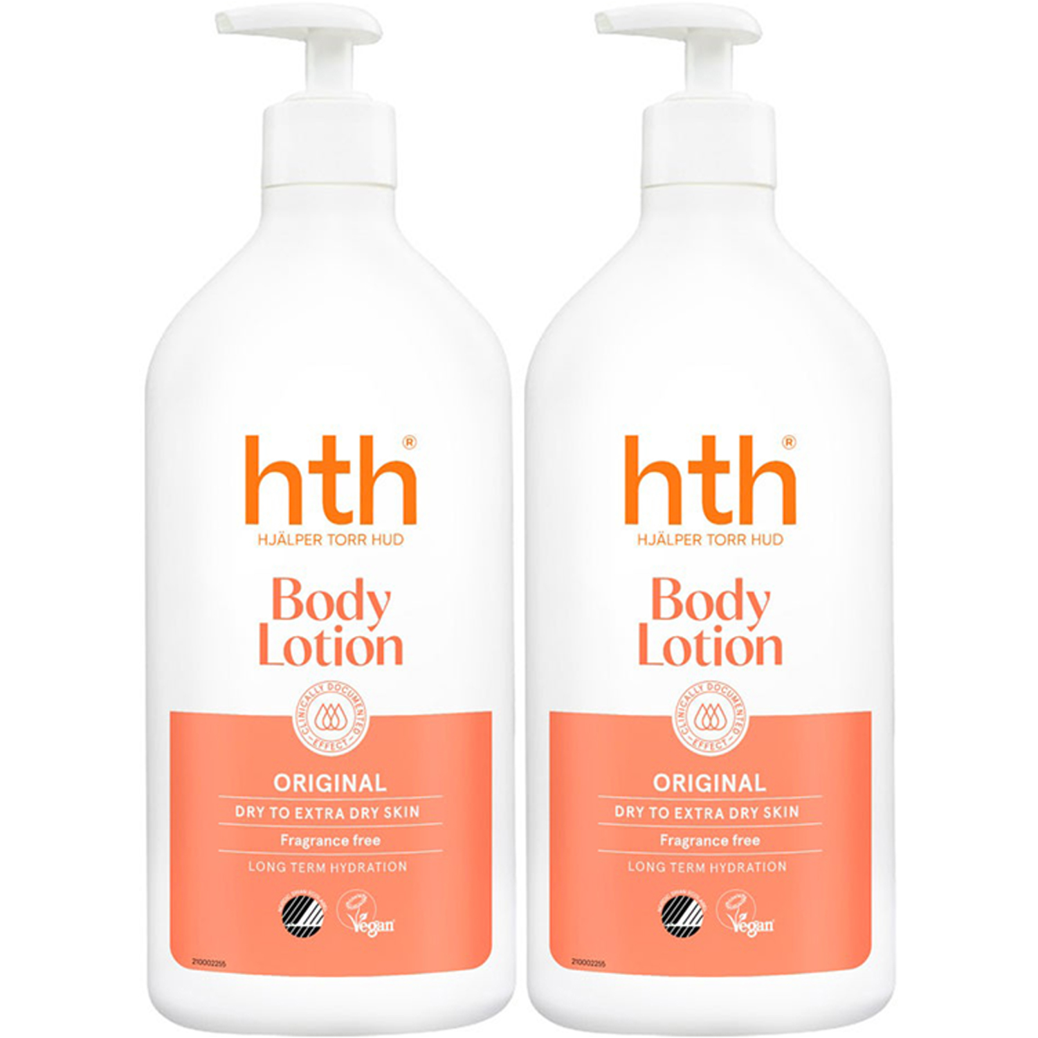 hth Duo Original Lotion Unperfumed pump