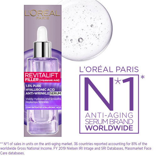 L'Oréal Paris Revitalift Filler Replumping Hyaluronic Serum