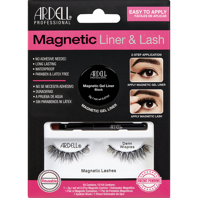 Ardell Magnetic Lash & Liner Kit Demi Wispies