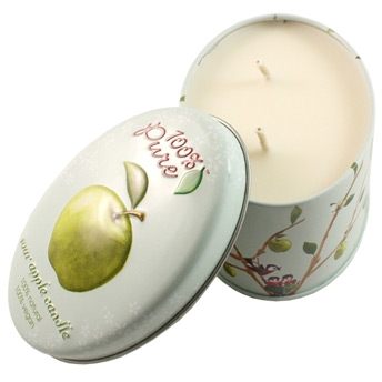 100% Pure Candle Sour Apple