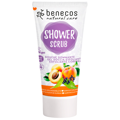 Benecos Natural Body Peeling - Apricot & Elderflower