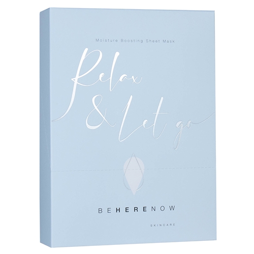 Be Here Now Skincare Relax & Let Go - Moisture Boosting Sheet Mask