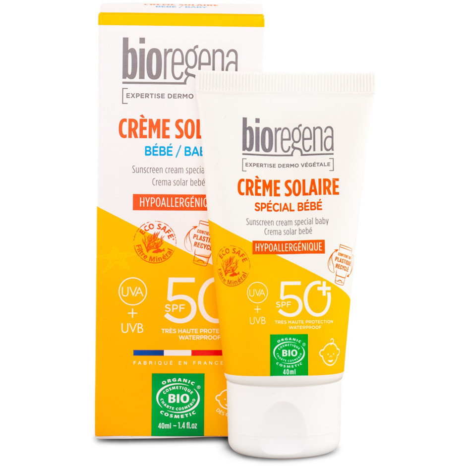 Sunscreen Cream Baby, 40 ml Bioregena Aurinkosuoja vartalo