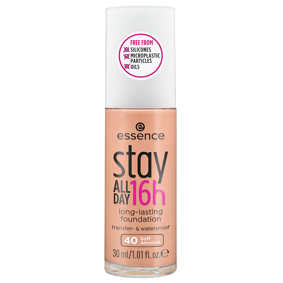 Stay All Day 16h Long-Lasting Foundation, 30 ml essence Meikkivoide