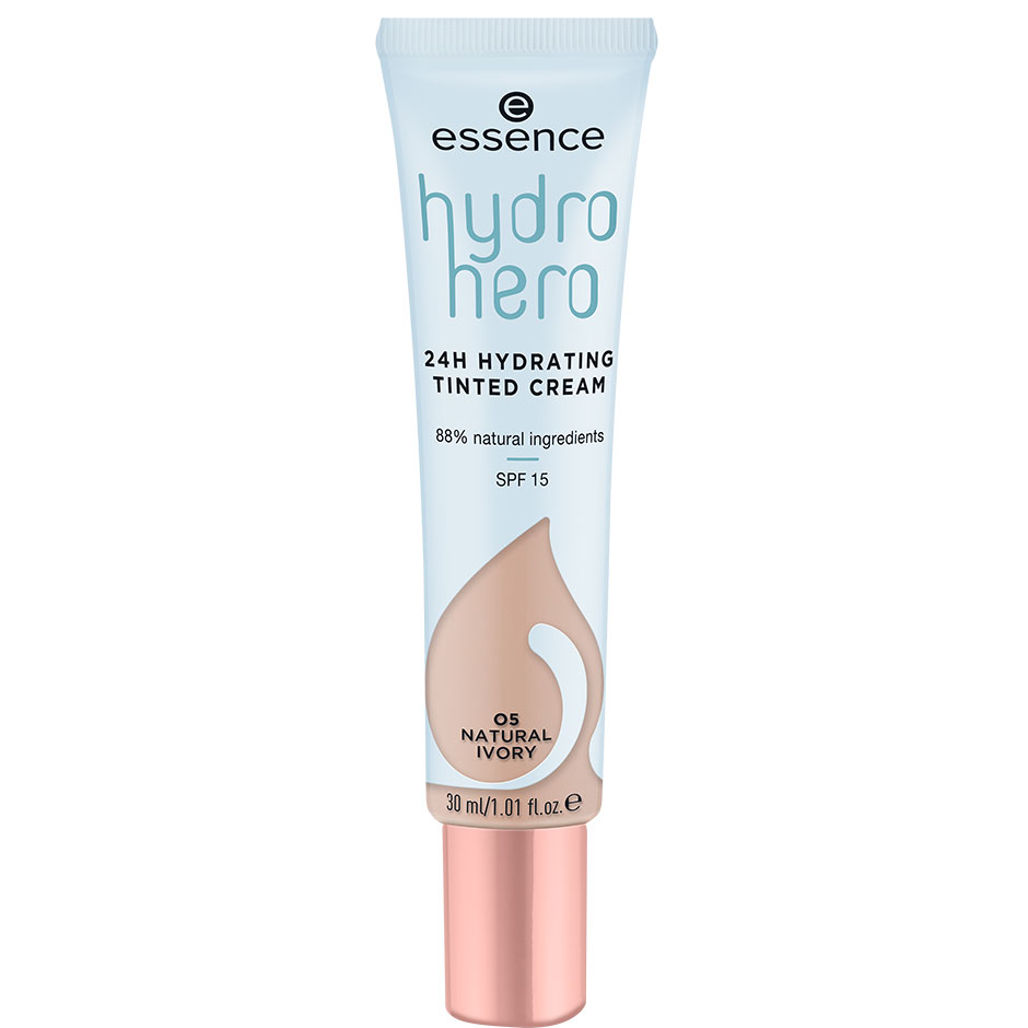 Hydro Hero 24H Hydrating Tinted Cream, 30 ml essence Meikkivoide