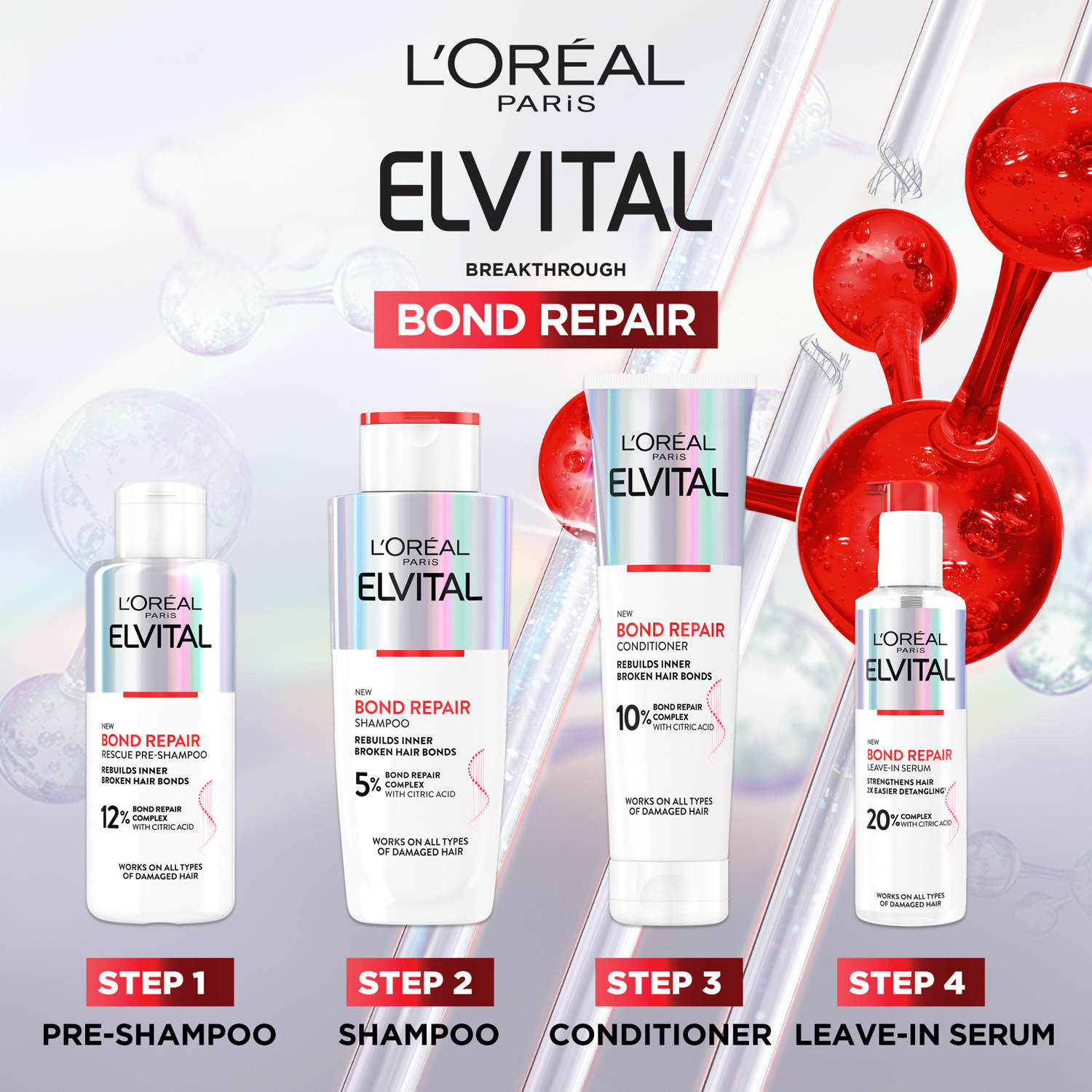 Elvital Bond Repair Leave in Serum