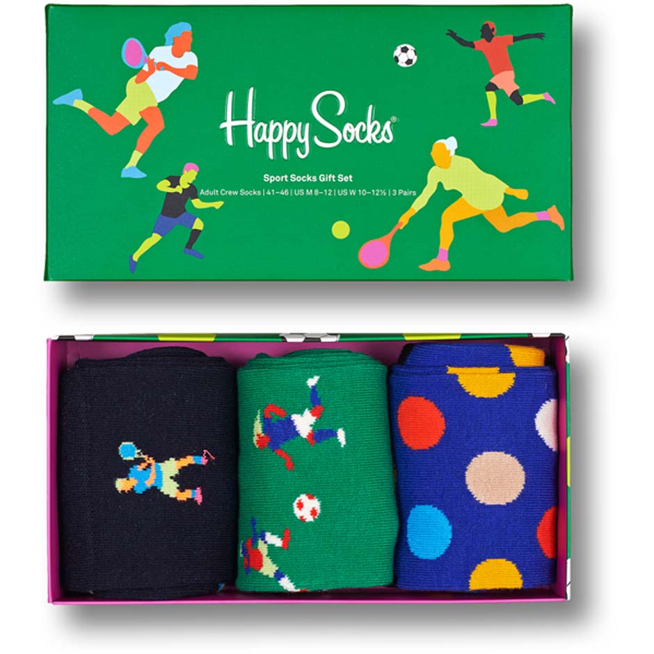 3-Pack Sports Socks Gift Set