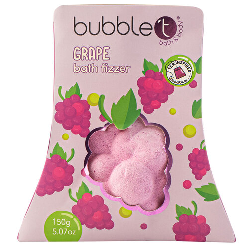 BubbleT Fruitea Grape Bath Fizzer