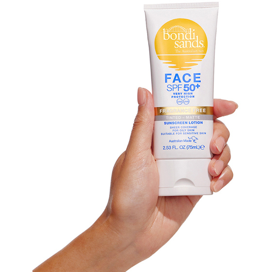 SPF 50+ Matte Tinted Face Lotion