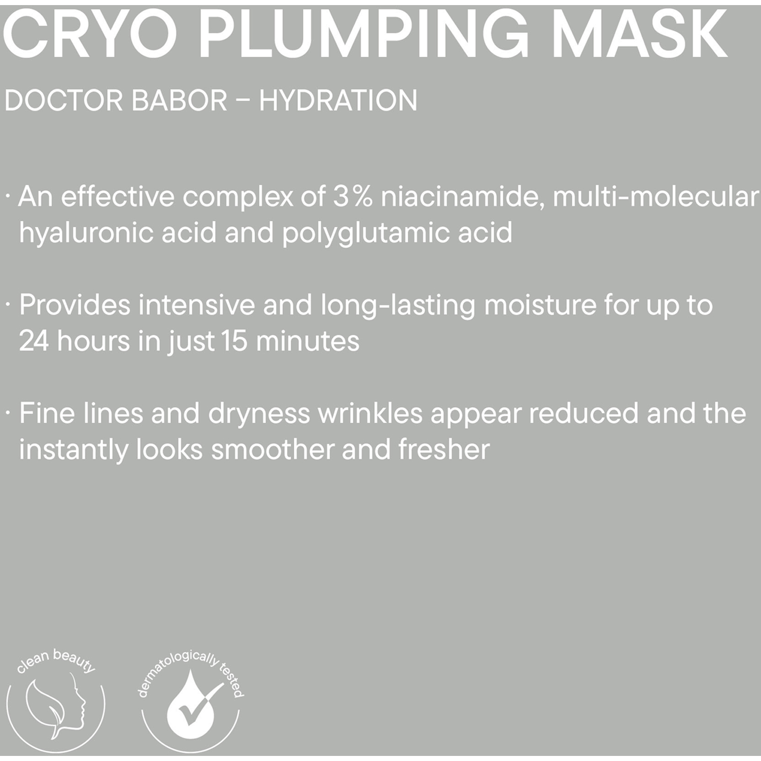 Cryo Plumping Mask