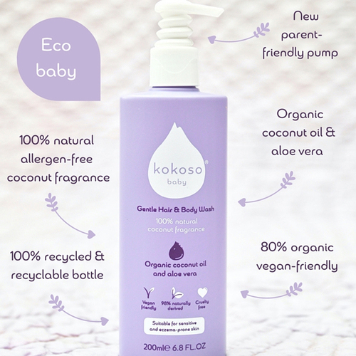 Kokoso Baby Hair & Body Wash