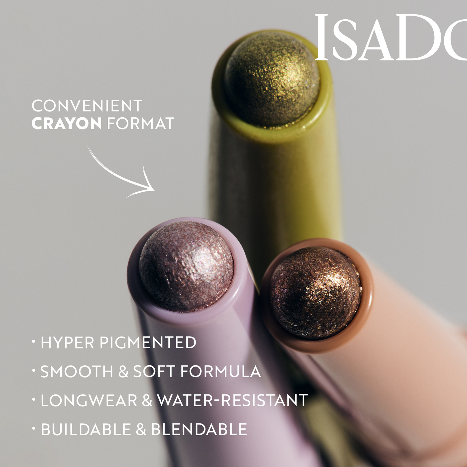 The Shimmer Eyeshadow Stick Longwear & Water-Resistant 