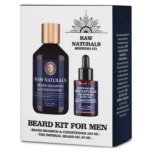 Raw Naturals by Recipe for Men Beard Kit 2021