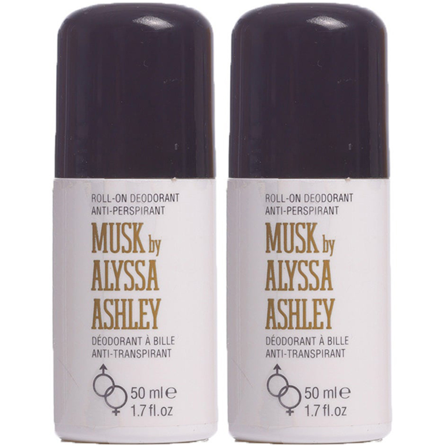 Alyssa Ashley Duo Musk Roll-On Deodorant