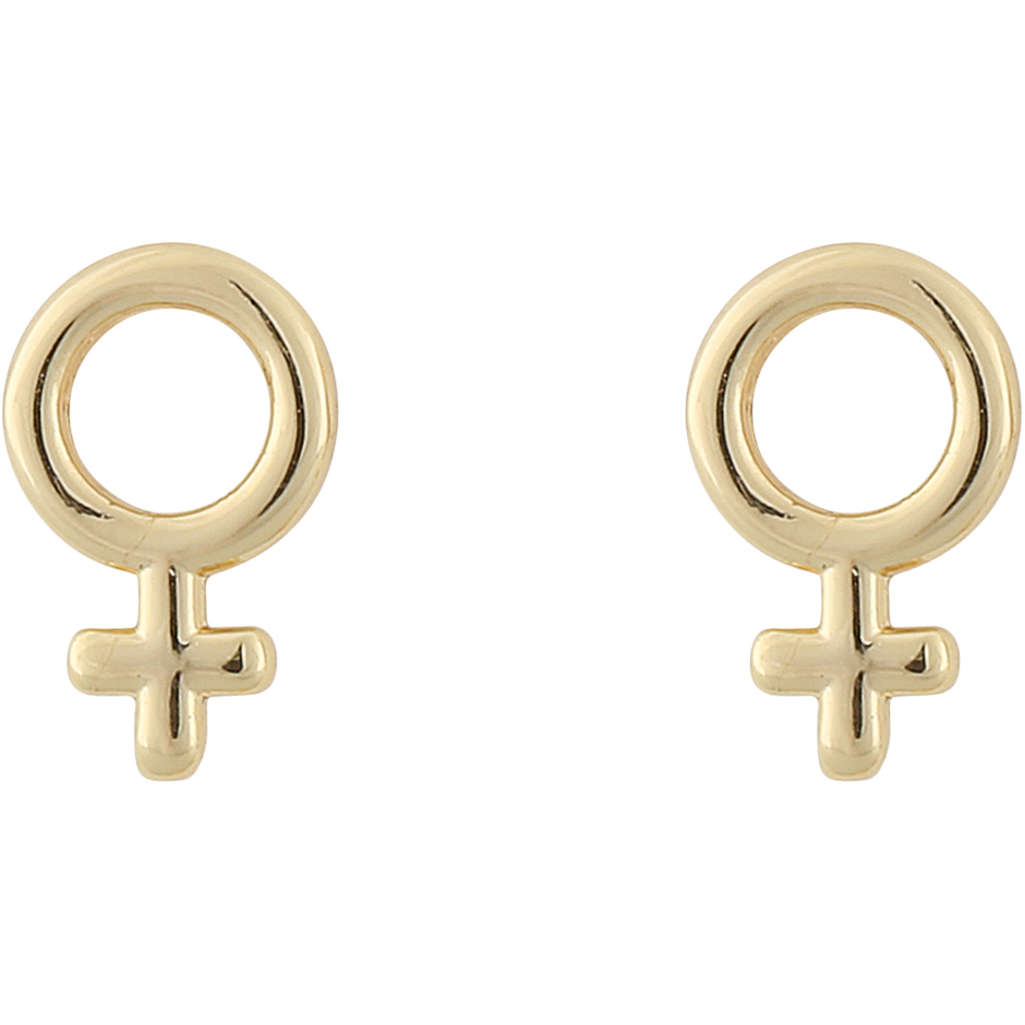 Charms Small Ear Plain Gold