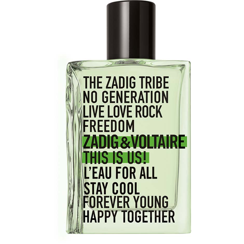 This Is Us! L'eau For All, 50 ml Zadig & Voltaire Unisex-hajuvedet