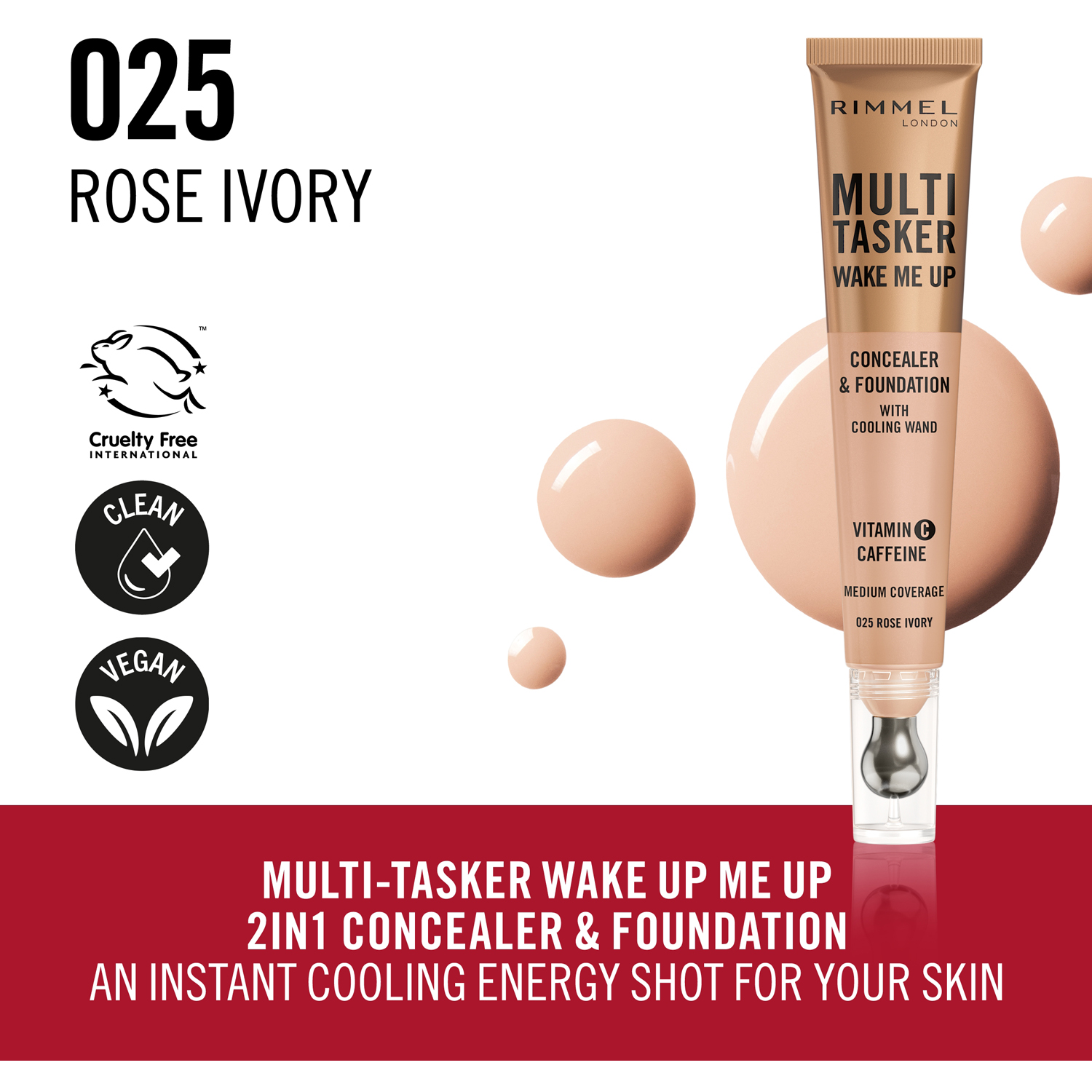 Multi Tasker Wake Me Up Concealer & Foundation