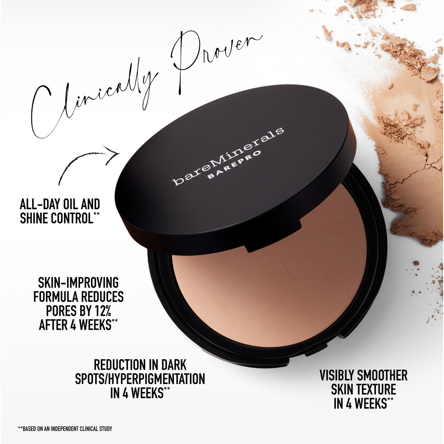 BAREPRO 24H Skin-Perfecting Pressed Powder Foundation