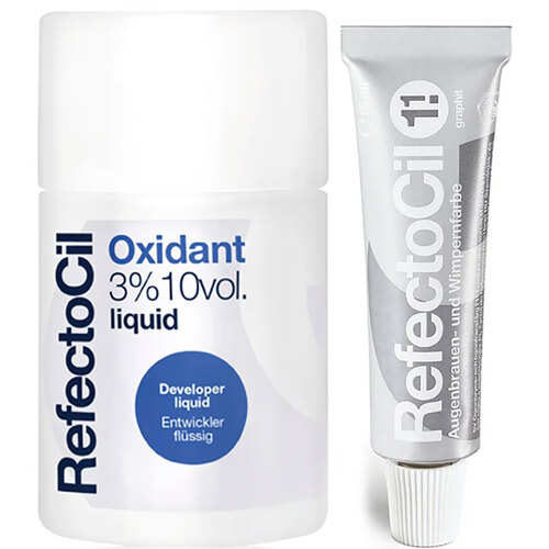 RefectoCil Eyebrow Color & Oxidant 3% Liquid