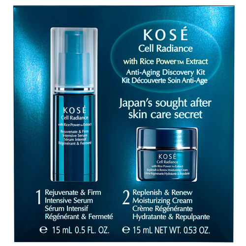 KOSÉ Cell Radiance Anti-Aging Discovery Kit