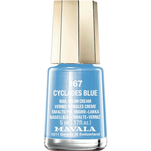 Mavala Nail Color Cream, 167 Cyclades Blue