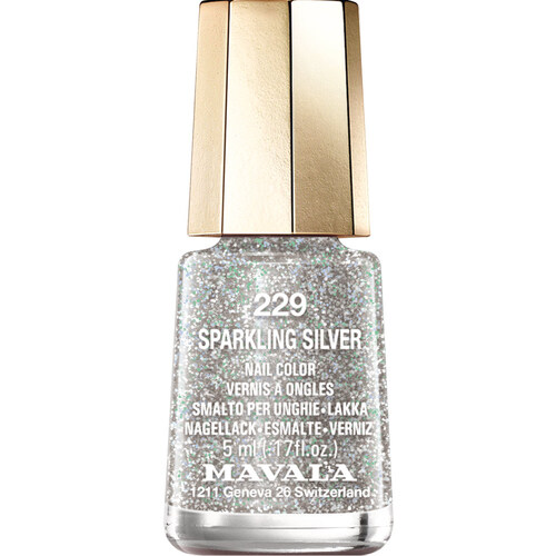 Mavala Nail Color, 229 Sparkling Silver