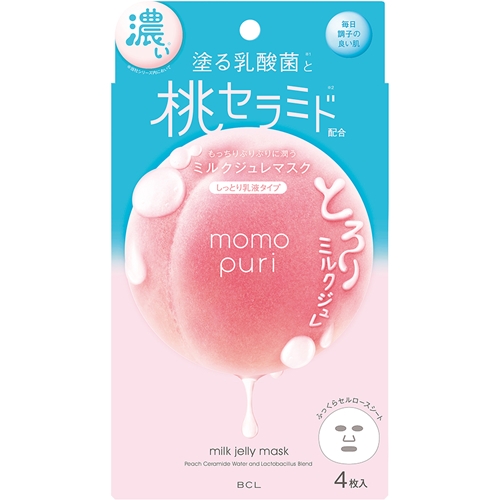 BCL Momopuri Milk Jelly Mask