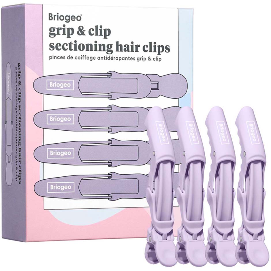 Grip & Clip Alligator Hair Clips for Sectioning