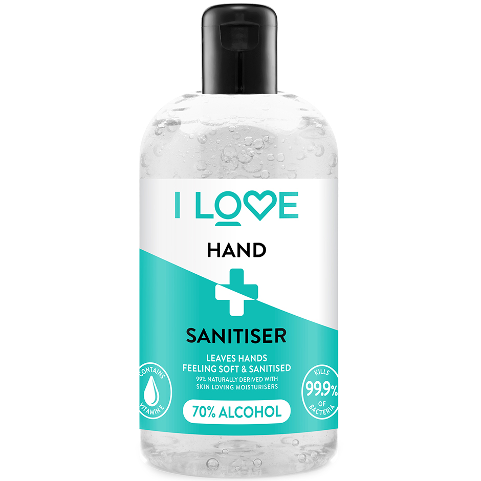 Hand Sanitiser, 500 ml I love… Käsisaippua