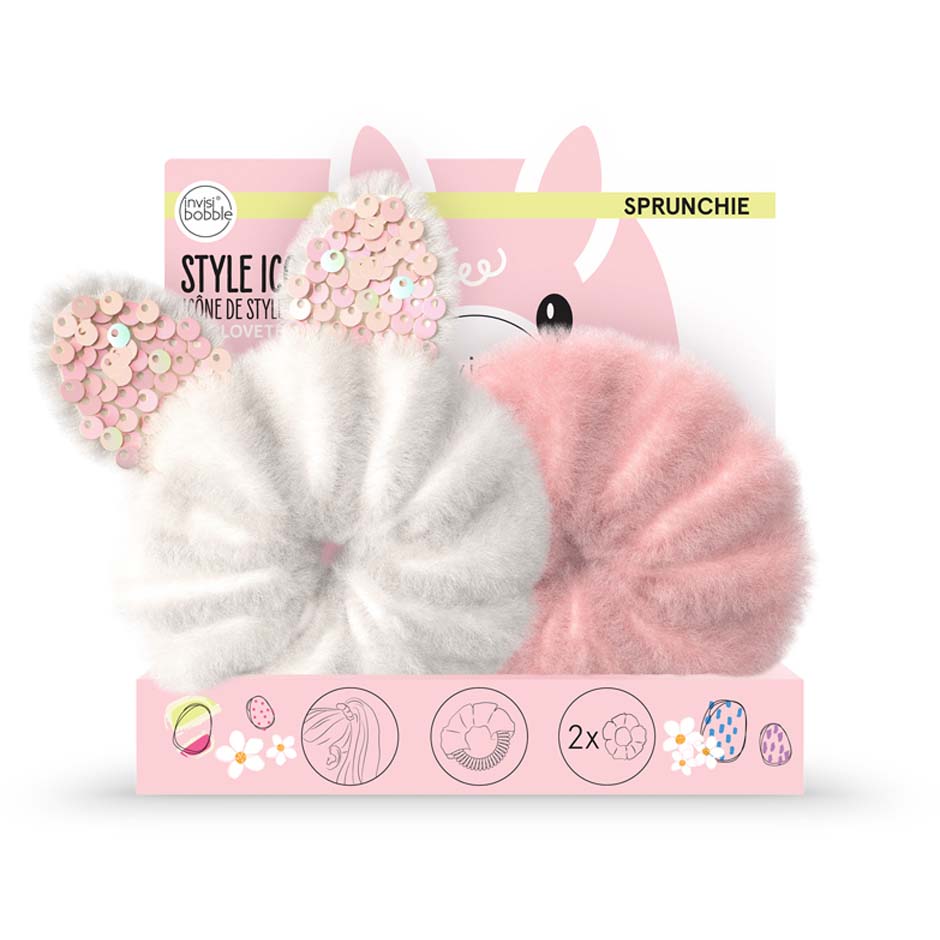 Kids Sprunchie Easter Cotton Candy