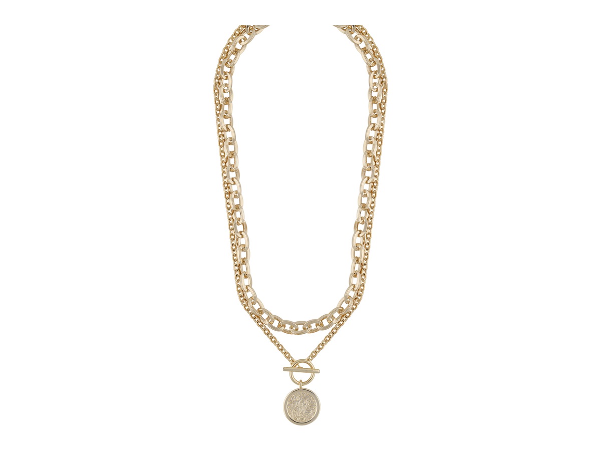 Day Big Neck Plain Gold