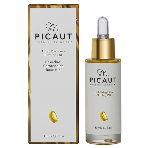 M Picaut Swedish Skincare Gold Magician Firming Oil