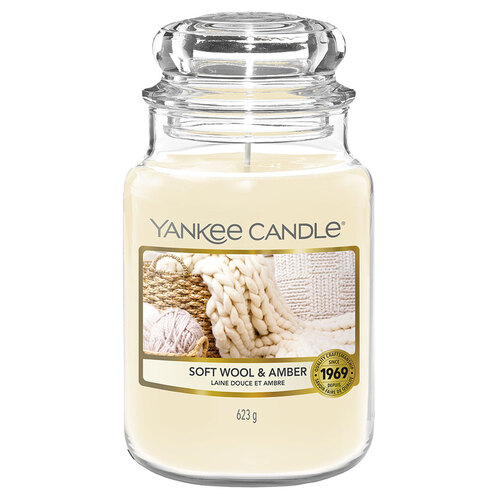 Yankee Candle Classic Soft Wool & Amber