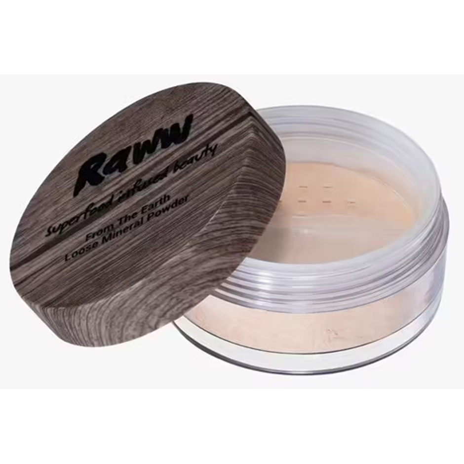 From the Earth Loose Mineral Powder, 12 g Raww Cosmetics Puuteri
