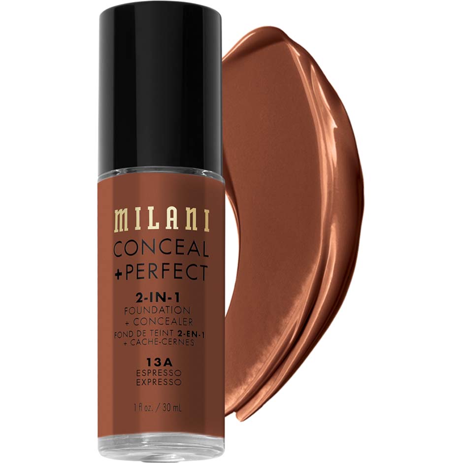 Milani Conceal & Perfect Liquid Foundation, 30 ml Milani Cosmetics Meikkivoide