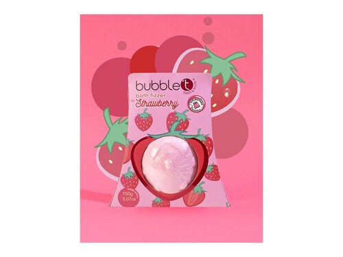 BubbleT BubbleT Fruitea Bath Fizzer Strawberry