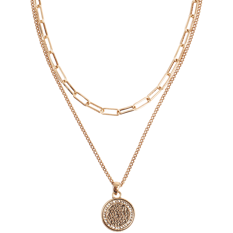 Coins Of Relief Double Necklace