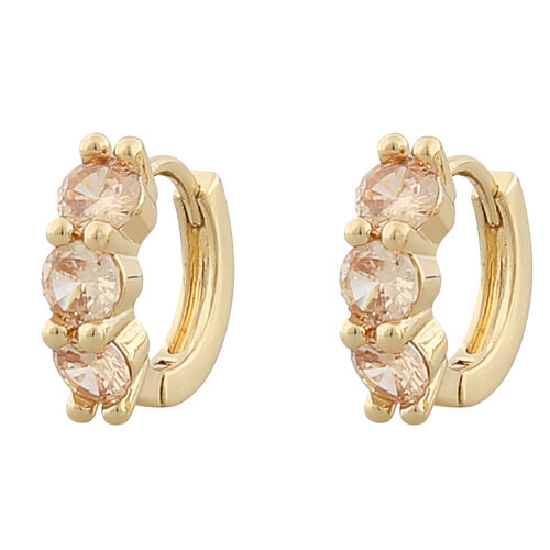 Snö of Sweden Kelly Small Ring Ear 370 g/champagne