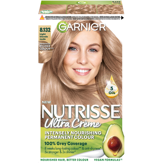 Nutrisse Cream 8.132 Nude Medium Blonde