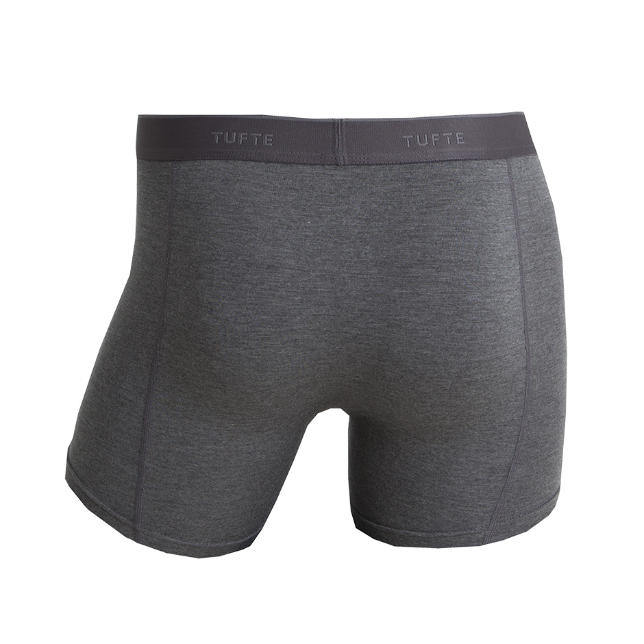 Men Softboost Boxer Dark Grey Melange