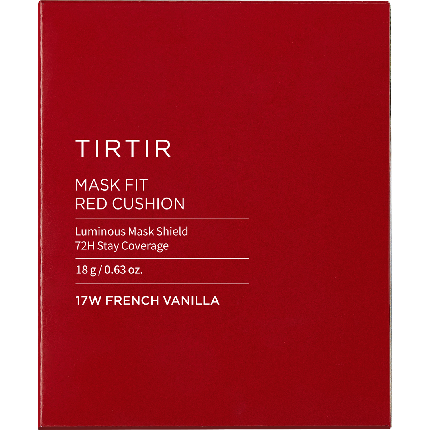 Mask Fit Red Cushion