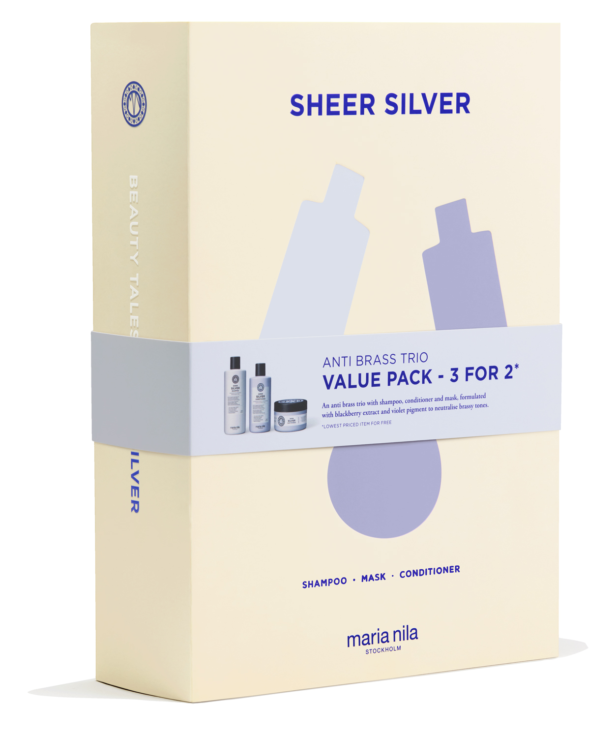 Beauty Box Sheer Silver