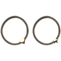 2 Pk Velvet Hair Tie