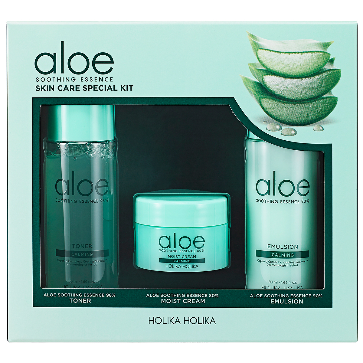 Aloe Soothing Essence Skin Care Special Kit