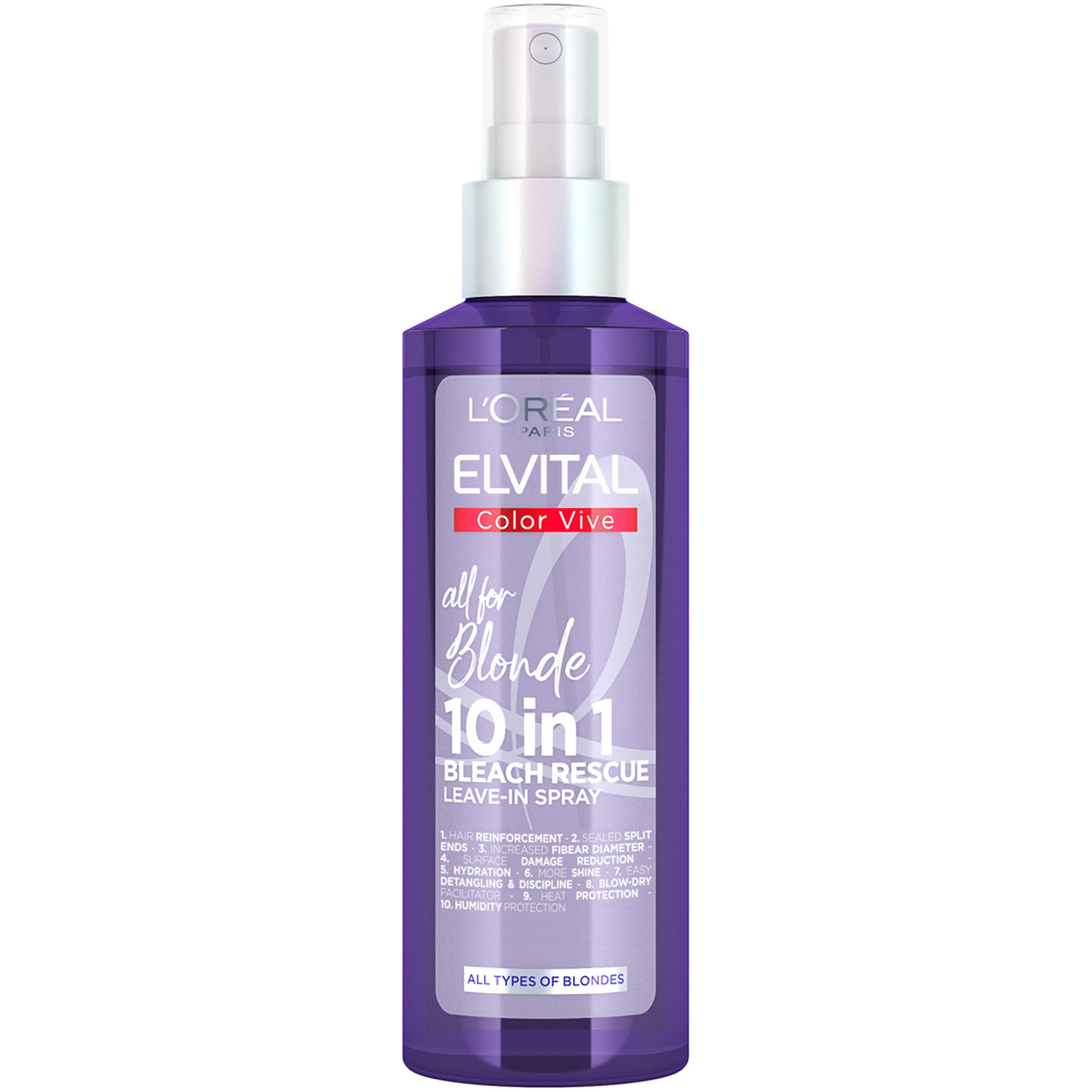 Elvital Color Vive Bleach Rescue Leave-in Spray