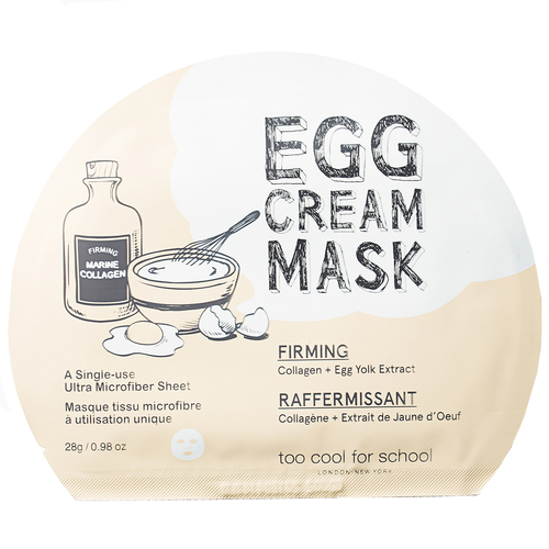 TooCoolForSchool Egg Cream Mask Firming
