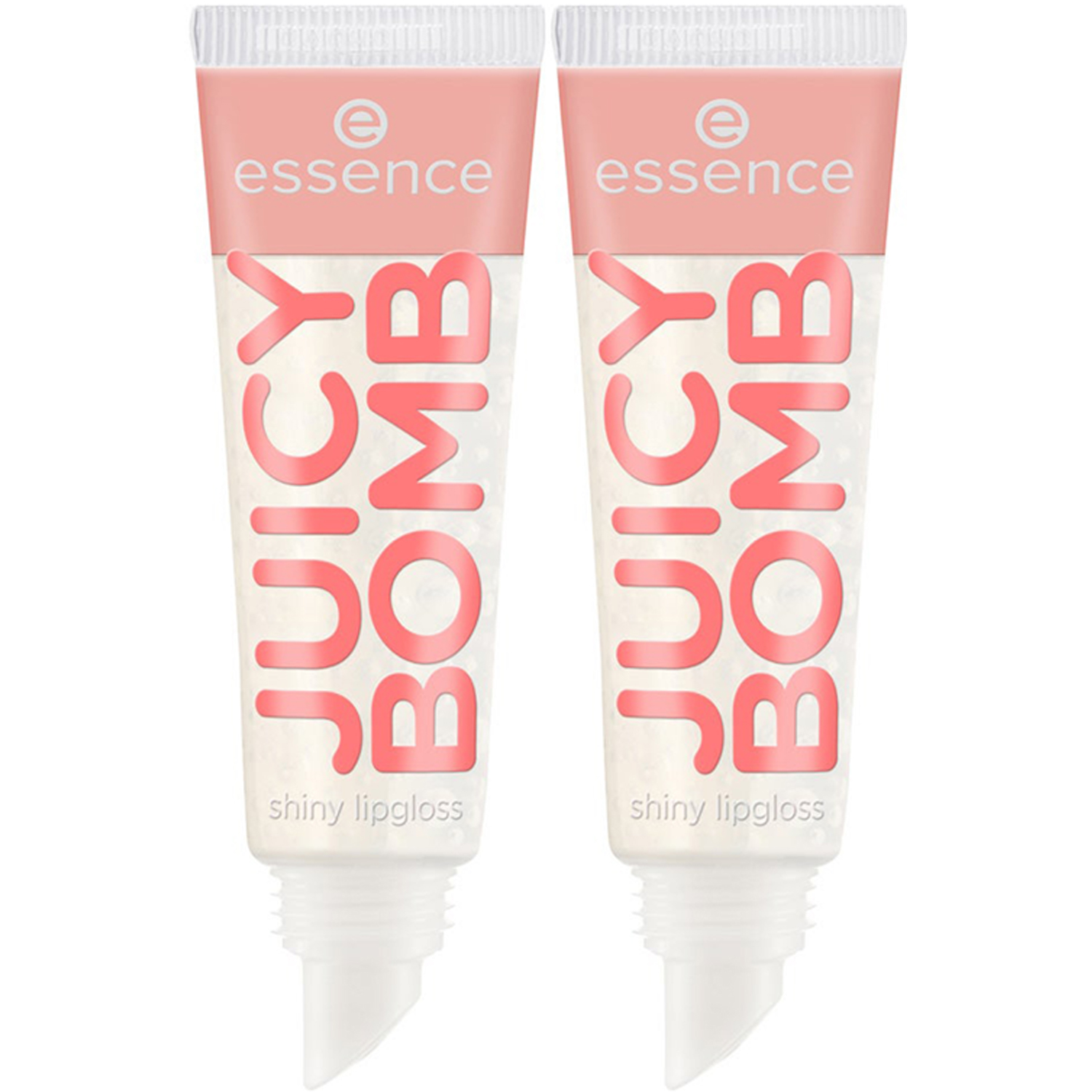 essence Duo Juicy Bomb Shiny Lipgloss 101 Lovely Litchi