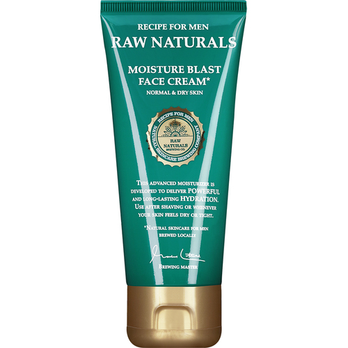 Raw Naturals by Recipe for Men Moisture Blast Face Cream